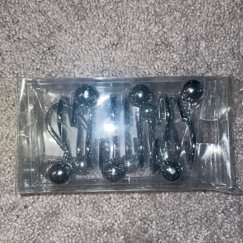 NWT homegood simple bath shower 🚿 hooks 🪝